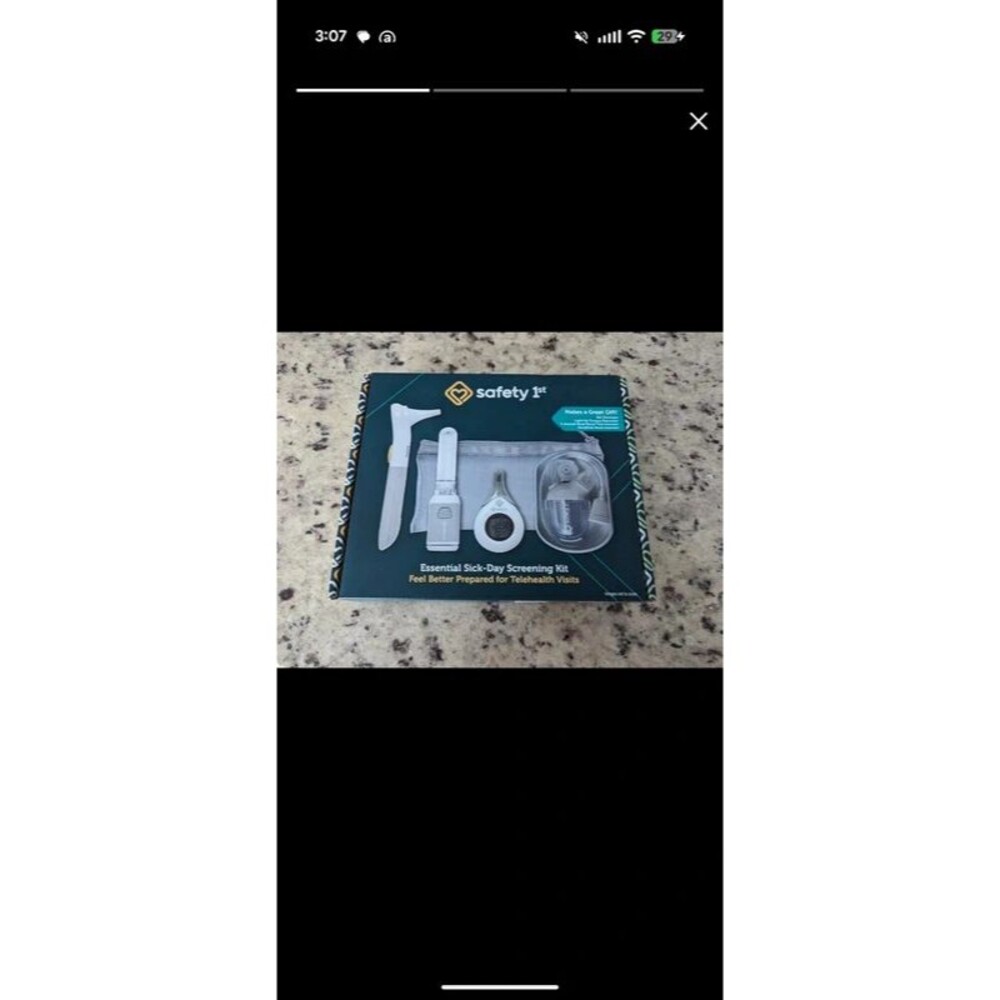 Safety 1st essential sick day screening kit
